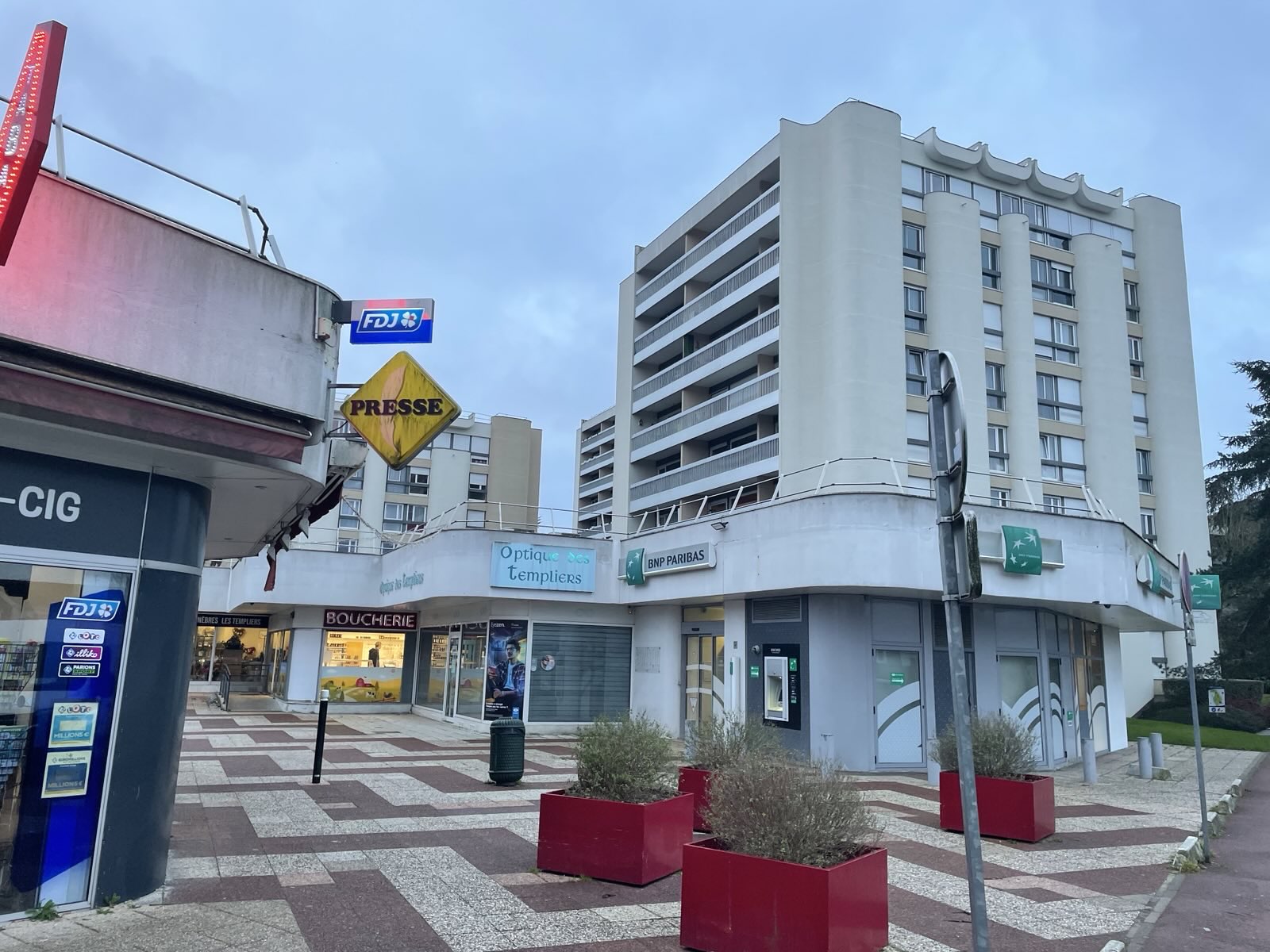Photo du centre commercial de la Villedieu