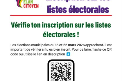 Vérifiez si vous êtes bien inscrit sur les listes éléectorales